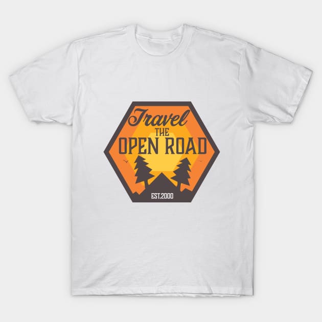 Travel the Open Road T-Shirt by nickemporium1